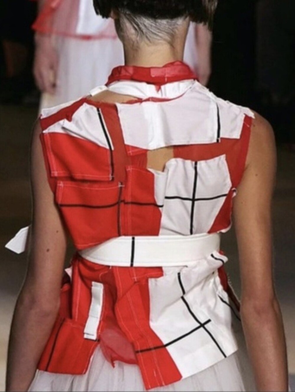 ARCHIVE PIECE Rare Vintage Comme des Garçons SS 2007 Deconstructed Vest